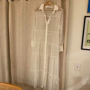 White Polka Dot Slip